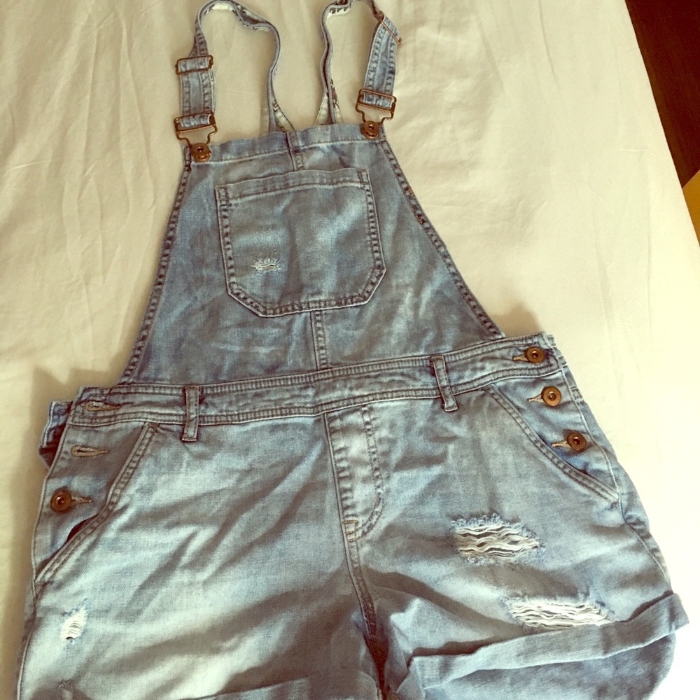 Forever 21 Womens Jean Overalls